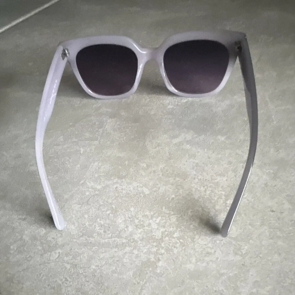 BCBGeneration BG3070CE Women's Cat Eye Sunglasses Black Frame Purple Gradient